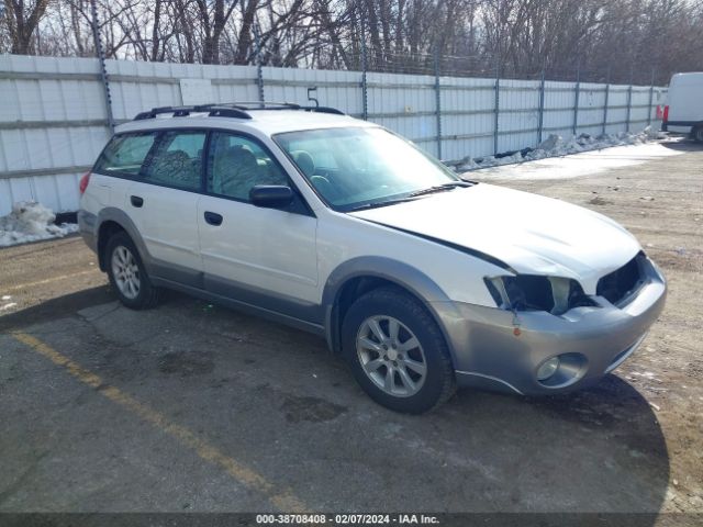 Auction sale of the 2005 Subaru Outback 2.5i, vin: 4S4BP61C357319578, lot number: 38708408