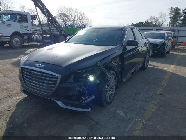 Genesis G80 3.8 2018 KMHGN4JE9JU229090 Image 2