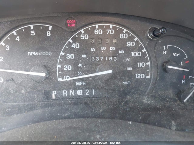 2002 FORD RANGER EDGE PLUS/TREMOR PLUS/XLT APPEARANCE VIN: 1FTYR44U22TA01309