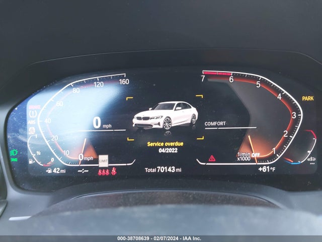 BMW 330I 2019 3MW5R1J59K8A04209 Image 7