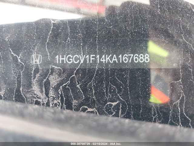 Honda ACCORD LX 2019 1HGCV1F14KA167688 Image 9