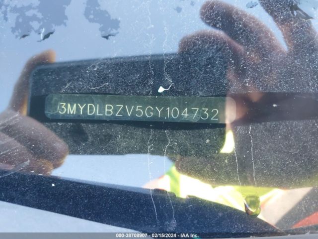 3MYDLBZV5GY104732 Scion IA