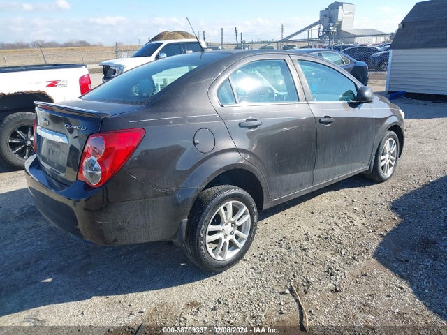 Chevrolet Sonic Lt Auto 2014 1G1JC5SH9E4211749 Image 4
