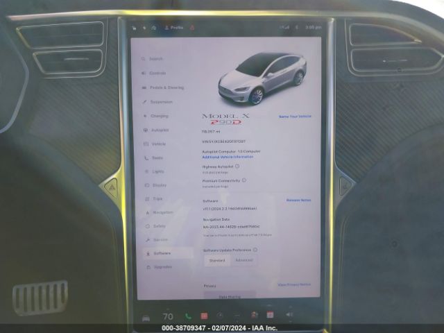 5YJXCBE42GF011297 Tesla Model X 75d/p100d/p90d