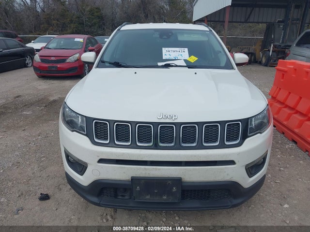 2019 JEEP COMPASS LATITUDE FWD VIN: 3C4NJCBB3KT802910