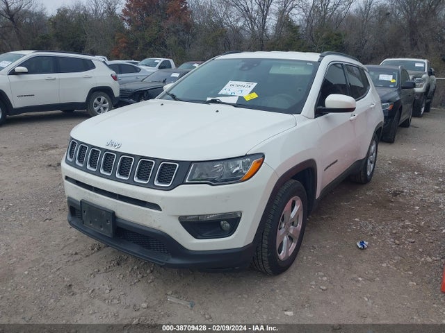 2019 JEEP COMPASS LATITUDE FWD VIN: 3C4NJCBB3KT802910