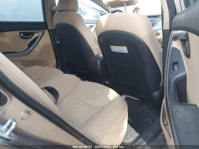 2013 HYUNDAI ELANTRA GLS VIN: 5NPDH4AE3DH296779