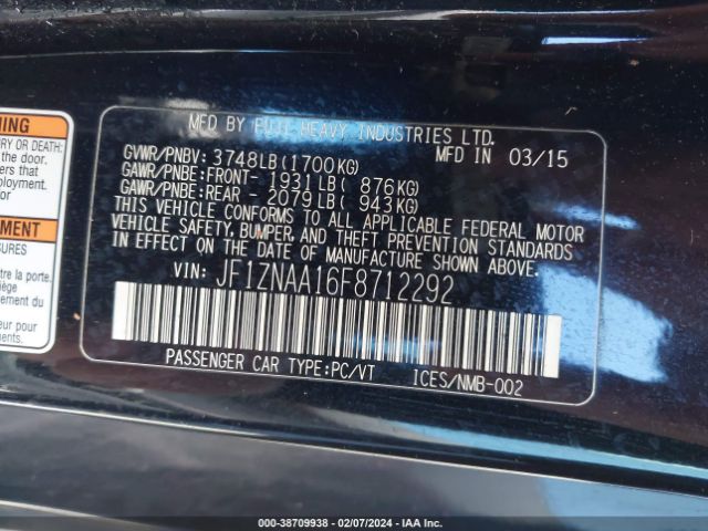 JF1ZNAA16F8712292 Scion FR-S