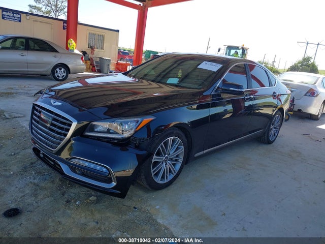 Genesis G80 3.8 2018 KMHGN4JE6JU224526 Image 2