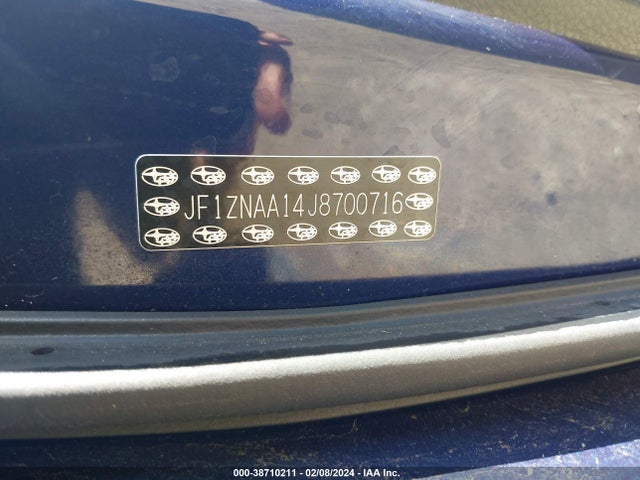 Toyota 86 2018 JF1ZNAA14J8700716 Image 9