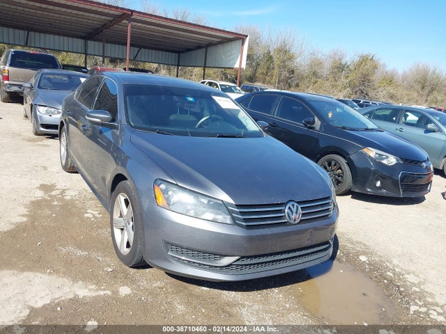 2013 VOLKSWAGEN PASSAT 2.5L SE VIN: 1VWBH7A39DC134106