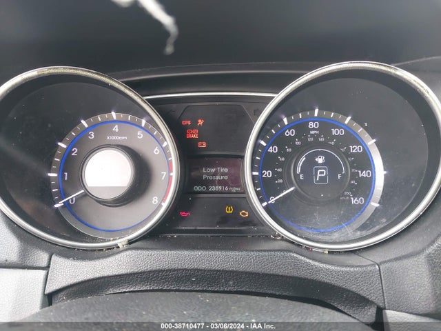 2011 HYUNDAI SONATA GLS VIN: 5NPEB4AC4BH094633