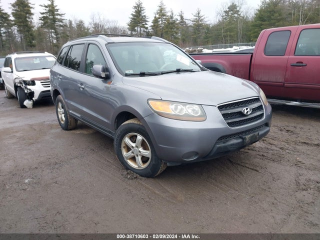 2007 HYUNDAI SANTA FE GLS VIN: 5NMSG73D77H083349