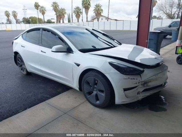 2023 Tesla Model 3 Rear-wheel Drive მანქანა იყიდება აუქციონზე, vin: 5YJ3E1EA3PF590602, აუქციონის ნომერი: 38710895