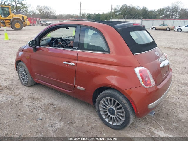 2012 FIAT 500C 3C3CFFER1CT316640 Photo 2