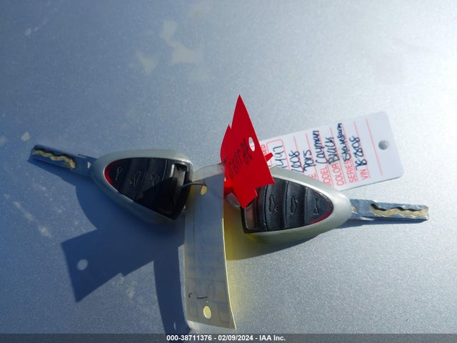 2008 PORSCHE CAYMAN S WP0AB29808U782808 Photo 10