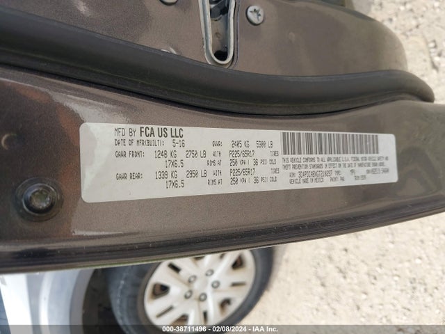 2016 DODGE JOURNEY SE VIN: 3C4PDCABXGT210297
