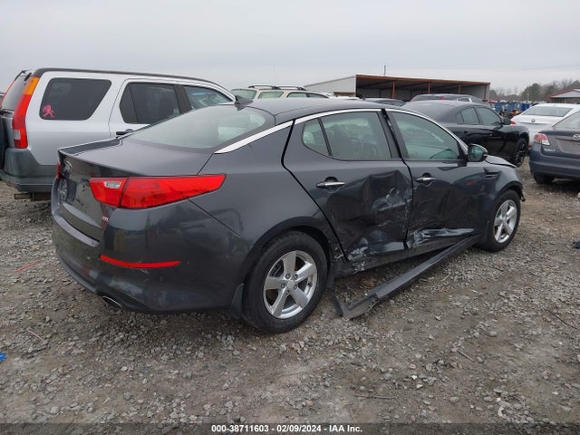 KIA Optima Lx 2015 KNAGM4A74F5637763 Image 4