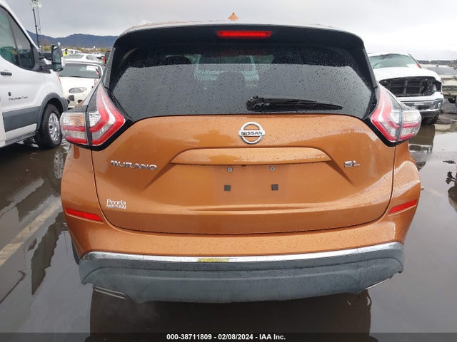 Nissan MURANO SL 2016 5N1AZ2MG1GN138457 Image 17