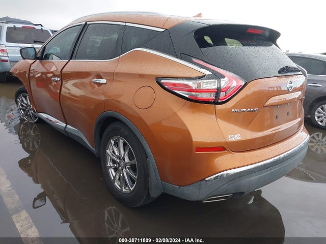 Nissan MURANO SL 2016 5N1AZ2MG1GN138457 Image 3
