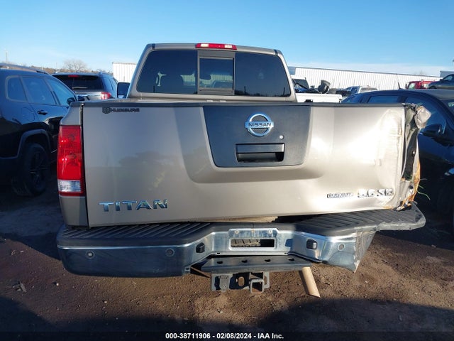 2009 NISSAN TITAN SE VIN: 1N6BA06A99N304270