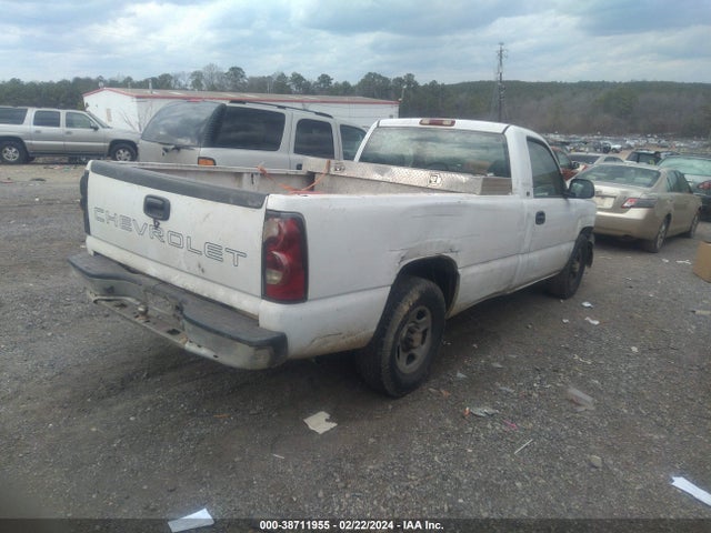 2004 CHEVROLET SILVERADO 1500 WORK TRUCK VIN: 1GCEC14X54Z167806