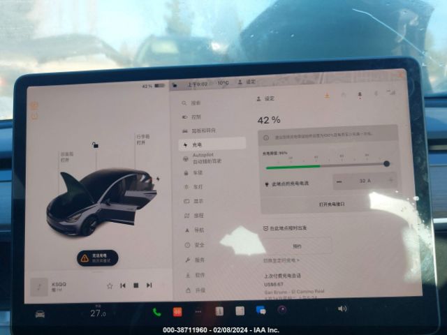 5YJ3E1EA5NF128118 Tesla Model 3 Rear-wheel Drive