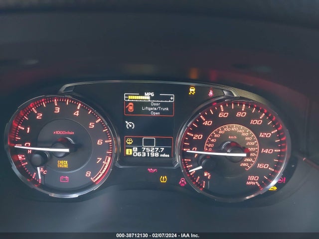 Subaru Wrx Premium 2017 JF1VA1E60H9833669 Image 7