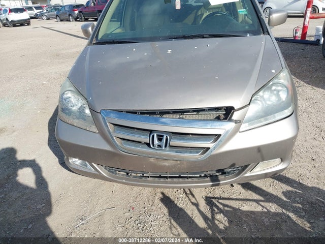 2006 HONDA ODYSSEY TOURING VIN: 5FNRL38886B124134