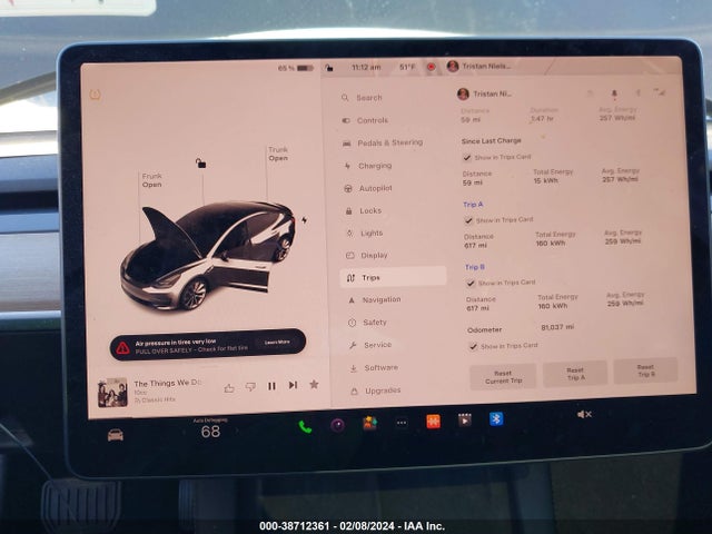 Tesla Model 3 Long Range Dual Motor All-wheel Drive 2022 5YJ3E1EB7NF119302 Image 18
