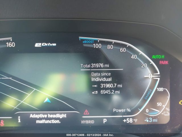 3MW5P9J07N8C48292 BMW 3 Series 330e Xdrive