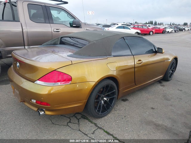 2005 BMW 645CI VIN: WBAEK73435B328187