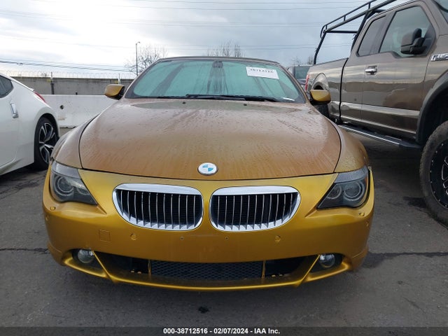 2005 BMW 645CI VIN: WBAEK73435B328187