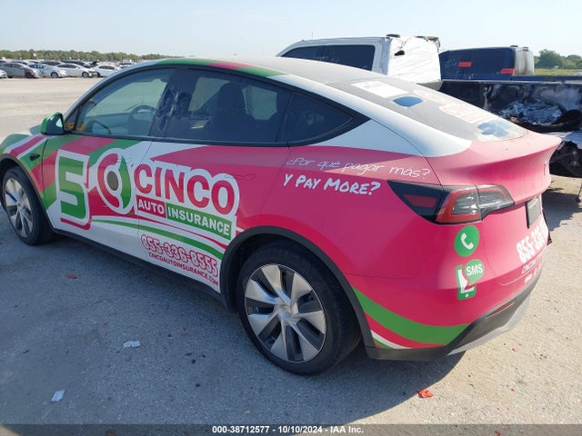 2023 TESLA MODEL Y 7SAYGDEE2PA137110 Photo 2