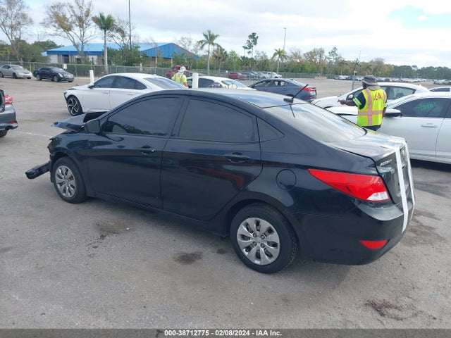 2017 HYUNDAI ACCENT SE VIN: KMHCT4AE6HU335625