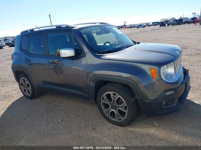 ZACCJADB1HPE71821 Jeep Renegade Limited Fwd