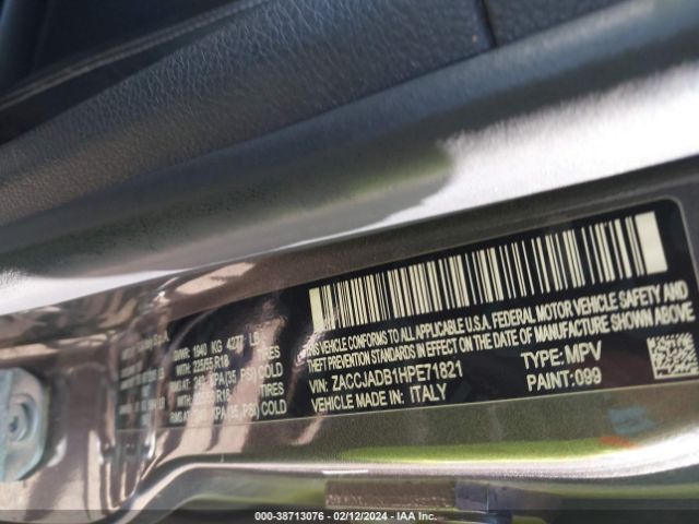ZACCJADB1HPE71821 Jeep Renegade Limited Fwd