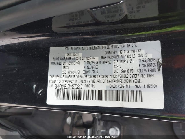 Mazda Cx-30 Select 2021 3MVDMABL7MM272212 Image 9