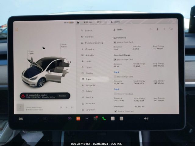 5YJYGDED9MF107542 Tesla Model Y Standard Range Rear-wheel Drive