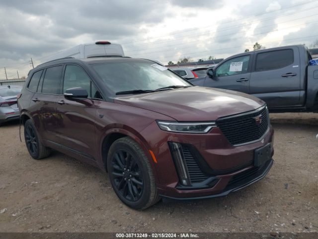 38713249 :رقم المزاد ، 1GYKPCRSXNZ110237 vin ، 2022 Cadillac Xt6 Fwd Premium Luxury مزاد بيع