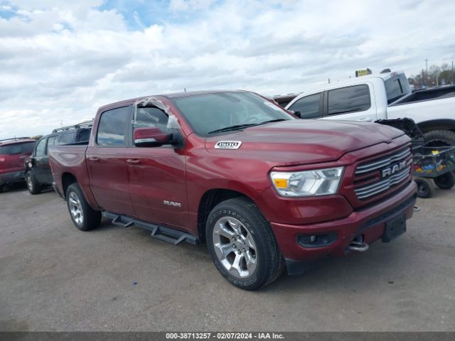 Auction sale of the 2019 Ram 1500 Big Horn/lone Star  4x2 5'7 Box, vin: 1C6RREFT1KN705916, lot number: 38713257