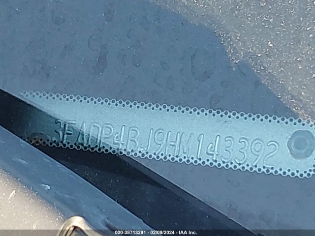 Ford FIESTA SE 2017 3FADP4BJ9HM143392 Image 9