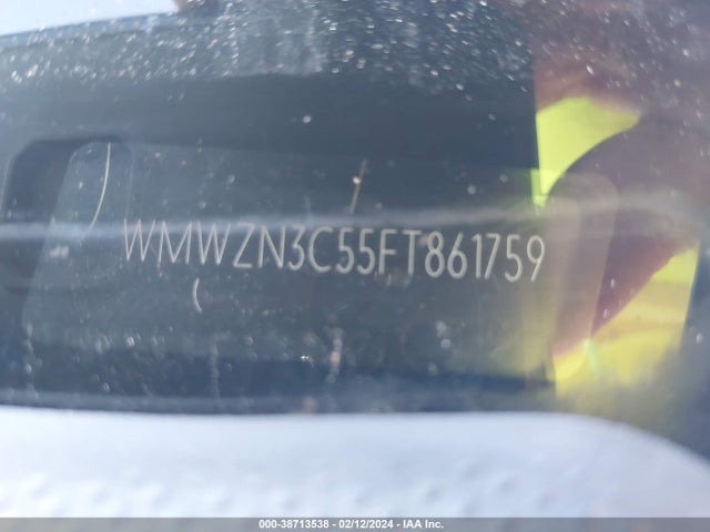 2015 MINI CONVERTIBLE WMWZN3C55FT861759 Photo 8