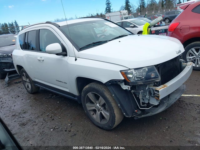 2017 JEEP COMPASS HIGH ALTITUDE FWD VIN: 1C4NJCEB3HD209736