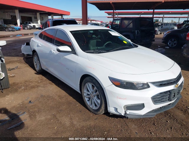 38713562 :رقم المزاد ، 1G1ZE5ST6GF301563 vin ، 2016 Chevrolet Malibu 1lt مزاد بيع