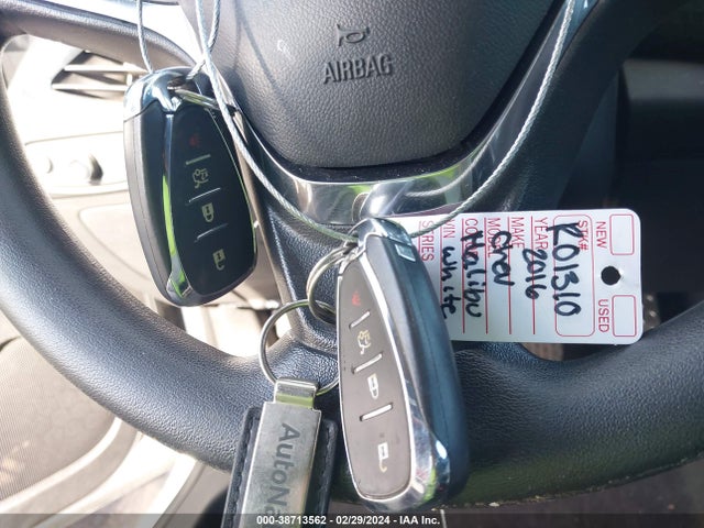 38713562 :رقم المزاد ، 1G1ZE5ST6GF301563 vin ، 2016 Chevrolet Malibu 1lt مزاد بيع