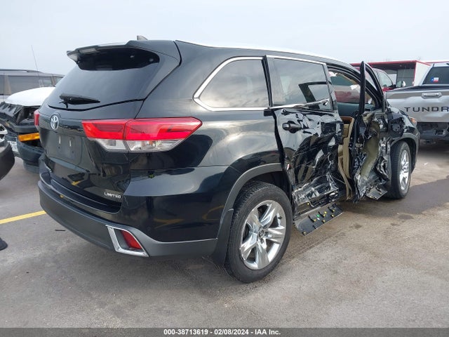 Toyota Highlander Limited 2018 5TDYZRFH8JS251292 Image 4