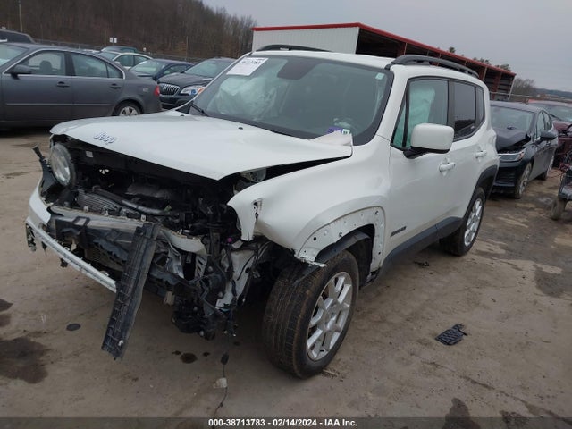 38713783 :رقم المزاد ، ZACNJBBB6KPK47403 vin ، 2019 Jeep Renegade Latitude 4x4 مزاد بيع