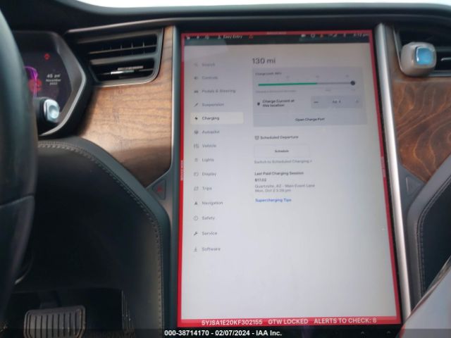 5YJSA1E20KF302155 Tesla Model S 100d/75d/long Range/standard Range