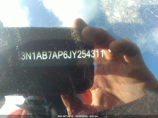Nissan SENTRA SV 2018 3N1AB7AP6JY254311 Image 9